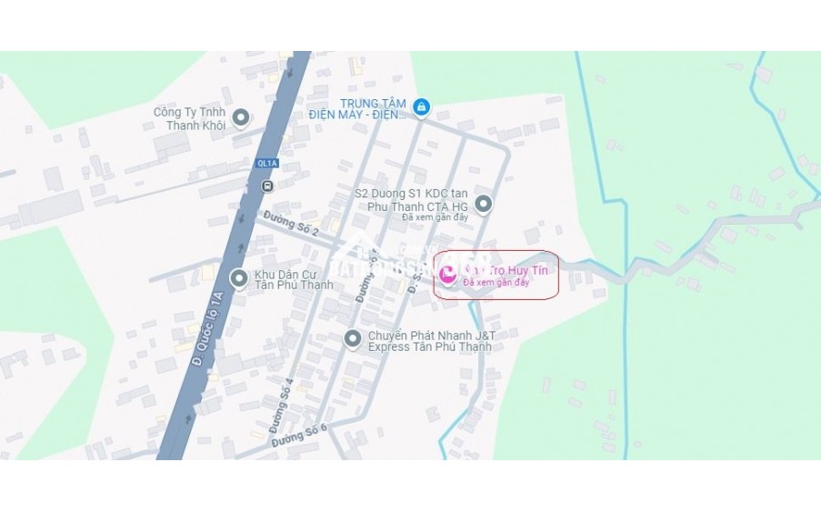 Cho thuê nhà 85m2, kdc tân Phú Thạnh gần Đại học Võ Trường Toản, thích hợp làm kho